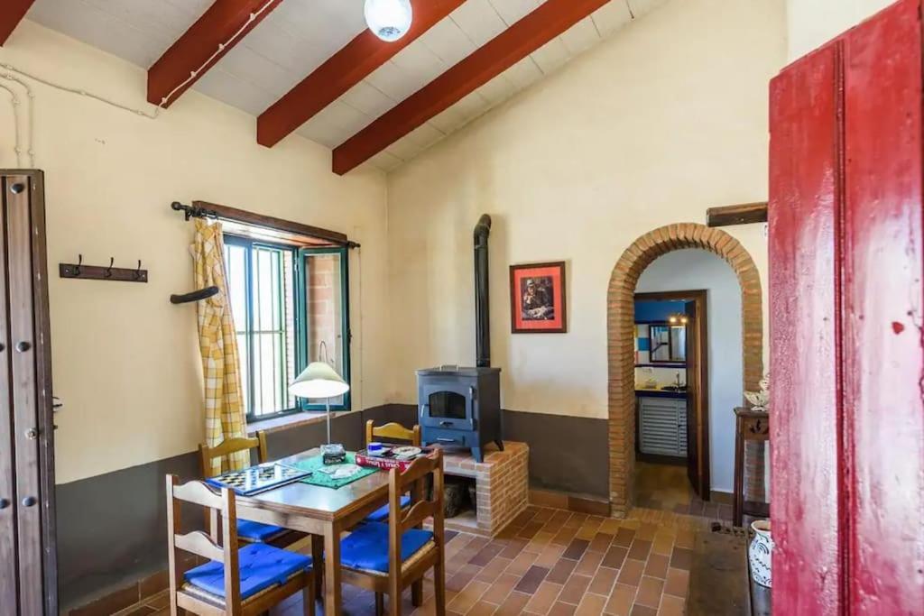 Villa Casa Cortijo En Dehesa Sierra Leon La Puebla de los Infantes Exterior foto